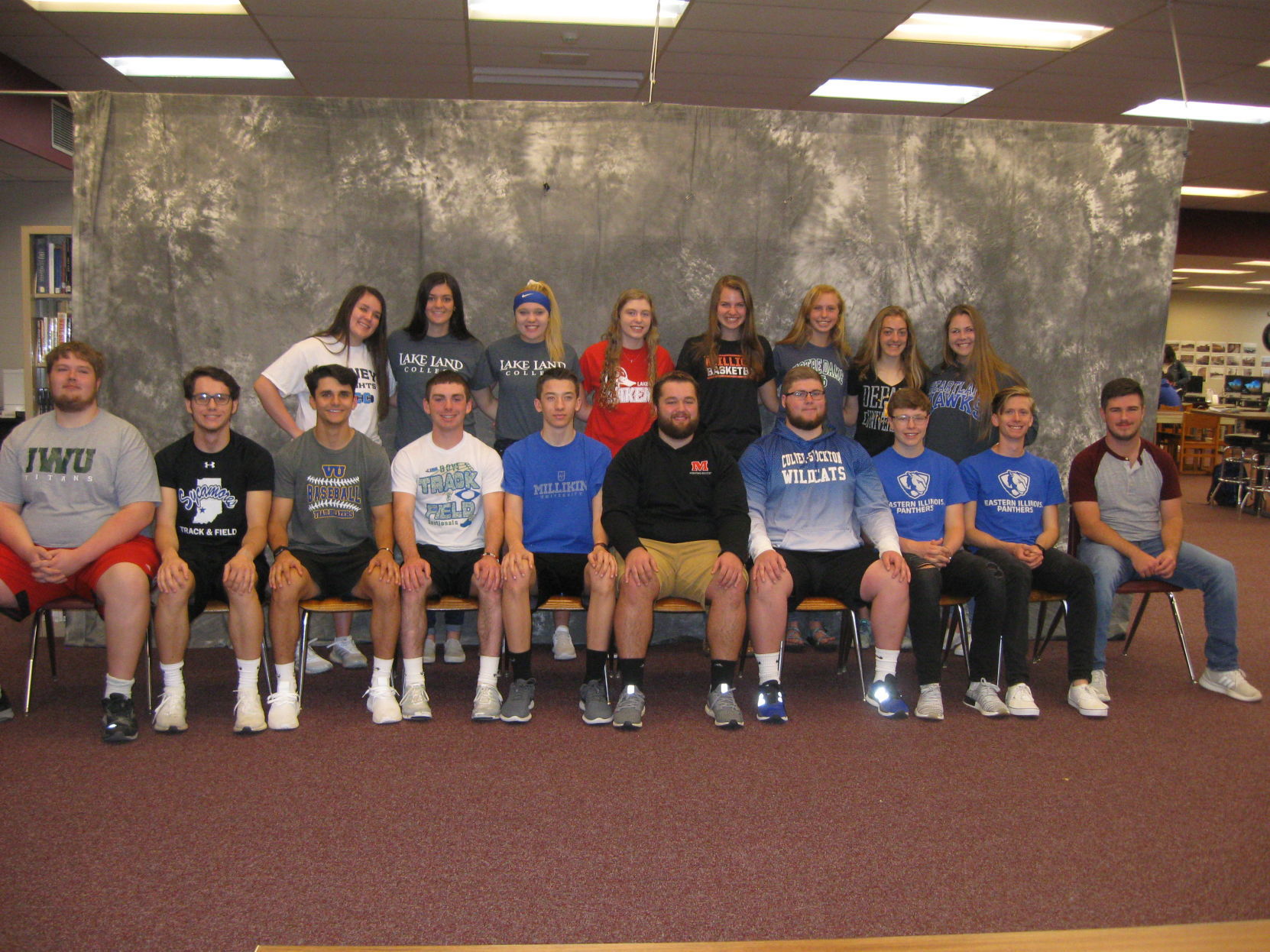 CHS Senior Athletes Large Group Photo